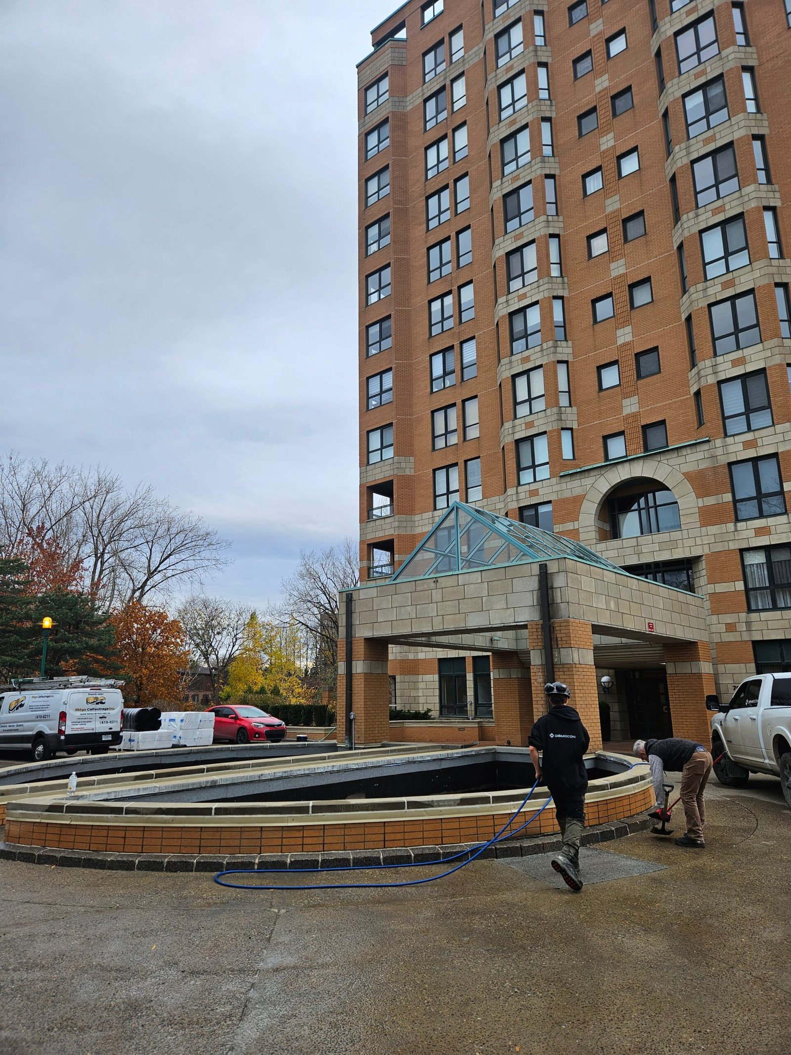 Chantier de construction (condos) - Democon
